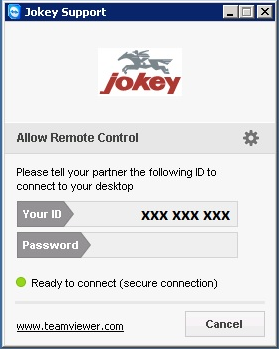 Support Jokey Screen